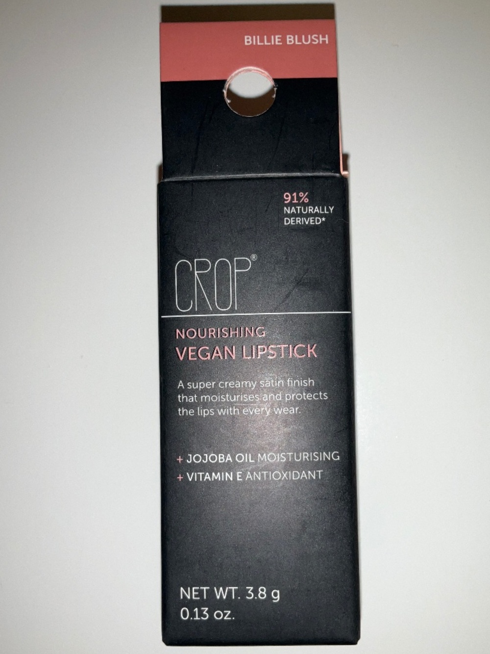 NWT Crop Beauty Nourishing Vegan Lipstick in Billie Blush